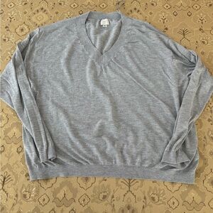 a new day Women's Gray V-Neck Top